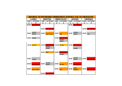 OFERTA ACTIVIDADES DIRIGIDAS SUPERA 24h AS TRAVESAS