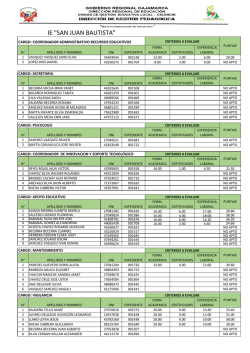 SAN JUAN BAUTISTA JEC