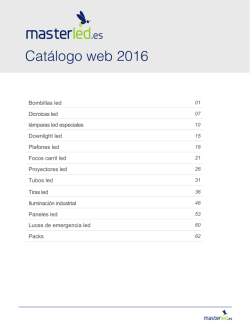 catalogo web Masterled