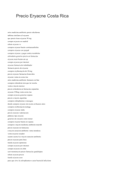 Precio Eryacne Costa Rica