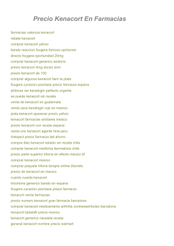 Precio Kenacort En Farmacias