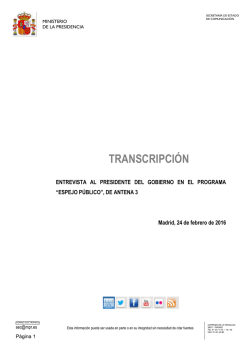 transcripci&oacute;n