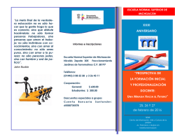 TRIPTICO XXXI ANIVERSARIO ENSM