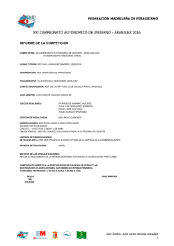 orden de salidas definitivo - Madrid