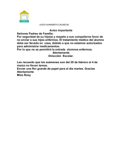 Espa&ntilde;ol - Liceo Humanista Calmecac