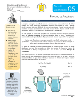 Gu&iacute;a 5 - PRINCIPIO DE ARQU&Iacute;MEDES