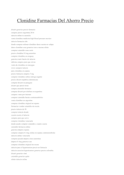 Clonidine Farmacias Del Ahorro Precio