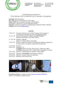 &ldquo;&iquest;Cu&aacute;ndo debo preocuparme?&rdquo; C&oacute;mo informar sobre la calidad del