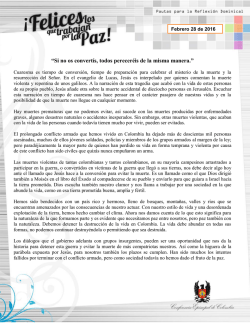 &ldquo;Si no os convert&iacute;s, todos perecer&eacute;is de la misma manera.&rdquo;