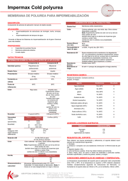 Impermax Cold polyurea