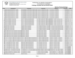 Universidad de Guadalajara Instituciones con estudios