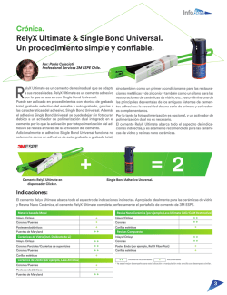 relyX Ultimate & Single Bond Universal. Un