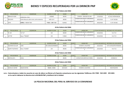 FORMATO DE BIENES Y ESPECIES RECUPERADOS DIRINCRI