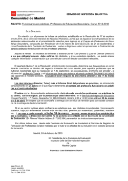 Circular informativa.