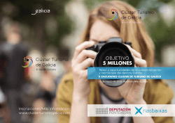 Descargar D&iacute;ptico - Cl&uacute;ster Turismo de Galicia