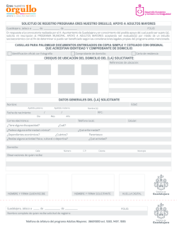 Eres Nuestro Orgullo - Ayuntamiento de Guadalajara