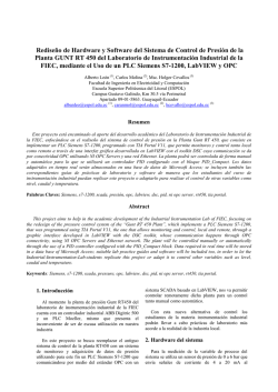 Redise&ntilde;o de Hardware y Software del Sistema