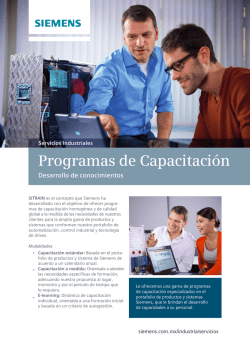 Calendario / Precios de cursos