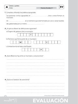 Tema 4 de Ciencias Sociales