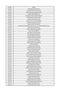 numero nombre 42571005 perez moscoso raul emilio 42571011