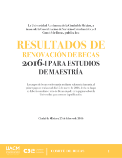 resultados de - Universidad Aut&oacute;noma de la Ciudad de M&eacute;xico