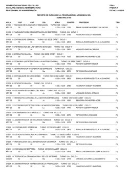 Escuela Profesional de Administraci&oacute;n Sede Ca&ntilde;ete - Oagra-Unac