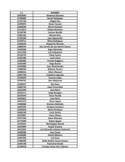 Listado de funcionarios