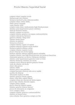 Precio Olmetec Seguridad Social