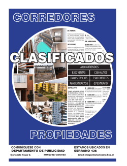 Clasificados - El Longino de Iquique