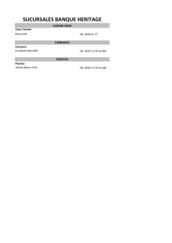 sucursales banque heritage