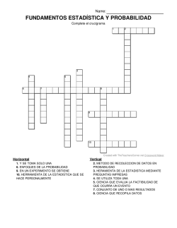 FUNDAMENTOS ESTAD&Iacute;STICA Y PROBABILIDAD