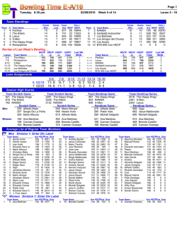 Bowling Time EA/16 - Compilaciones by Oscar Vazquez