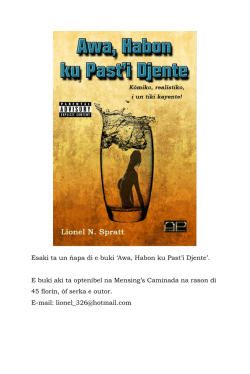 Awa, Habon ku Past`i Djente preview pdf
