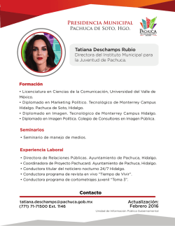 Presidencia Municipal - H. Ayuntamiento de Pachuca