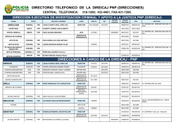 prontuario telefonico direicaj - 2016