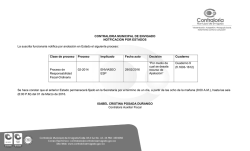 Notificacion - Contralor&iacute;a Municipal de Envigado