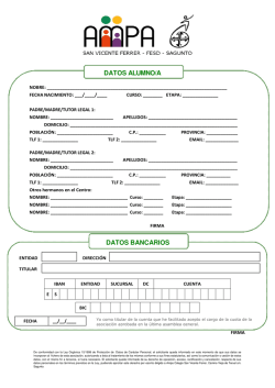 Ficha de afiliaci&oacute;nv2016 - AMPA SAN VICENTE FERRER