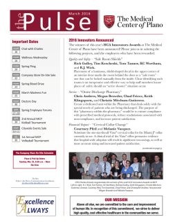 The Pulse - The Medical Center of Plano