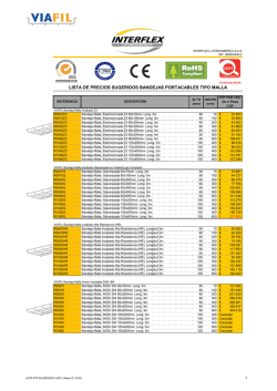 Lista de Precio Viafill 2016