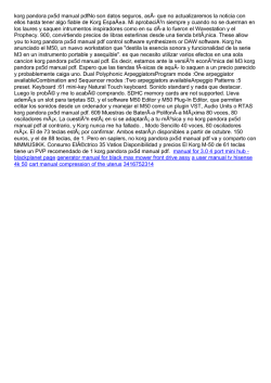 korg pandora px5d manual pdf