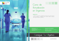 Curso Actualizaci&oacute;n Urgencias