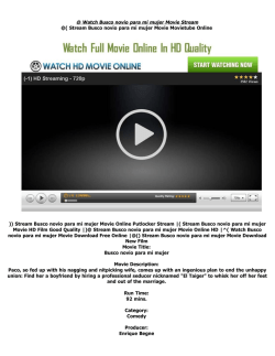 Busco novio para mi mujer