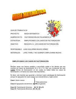 GT24 factorizacion 2