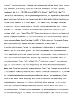 cessna 172 manual service logan