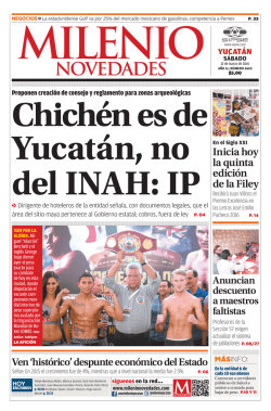 NOVEDADES - Sipse.com