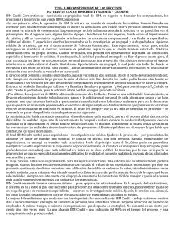 IBM CREDIT (HAMMER Y CHAMPY)