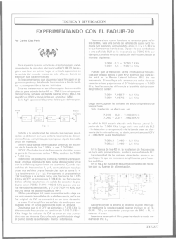 EXPERIMENTANDO CON EL FAQUIR-70_II