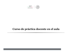 Curso: Pr&aacute;ctica docente en el aula