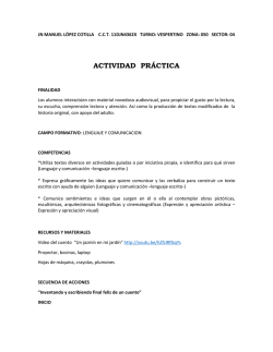 mlcactividad practica 2016