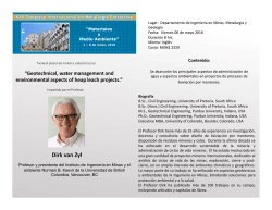 Tr&iacute;ptico de Dirk Van Zyl